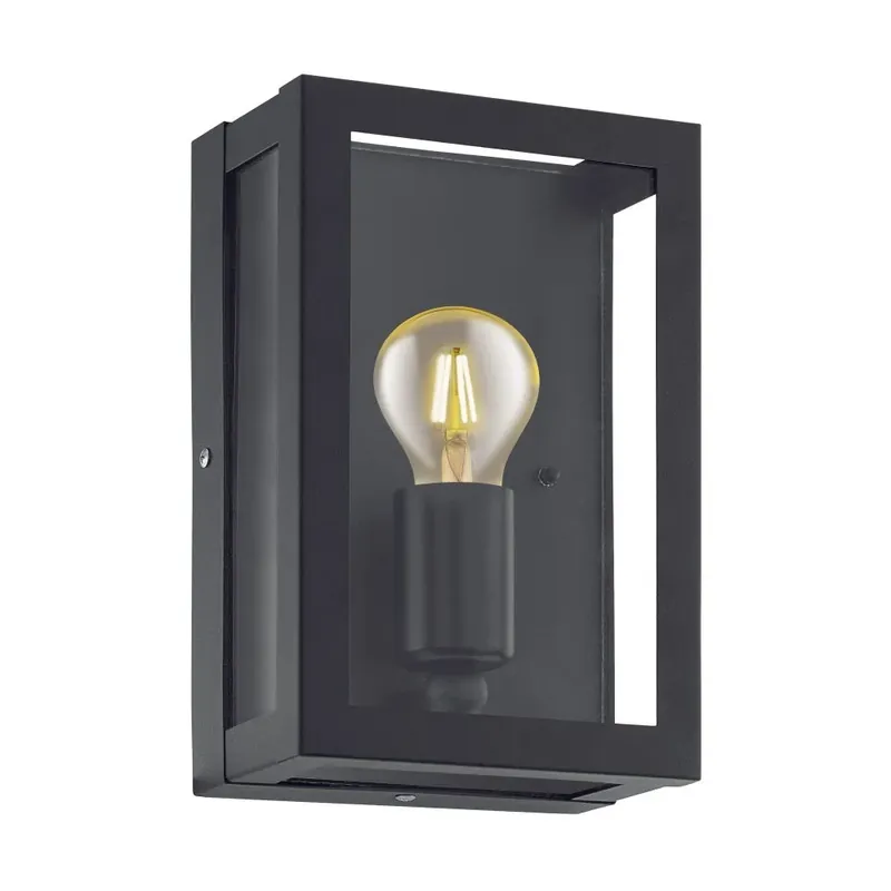 Eglo ALAMONTE 1 Muurlamp Zwart, 1-licht Nieuw Model