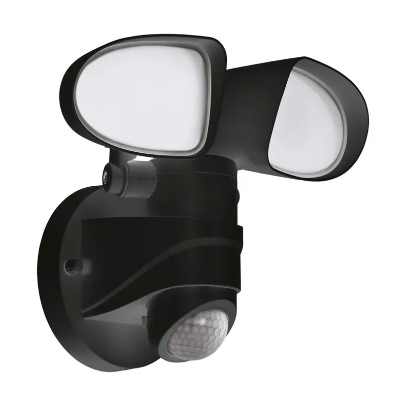 Trendy EGLO PAGINO Wandlamp LED Zwart, 1-licht, Bewegingsmelder