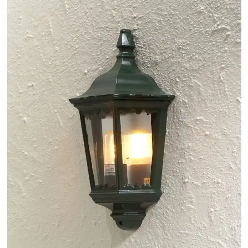 Modern Konstsmide Firenze Muurlamp Groen, 1-licht