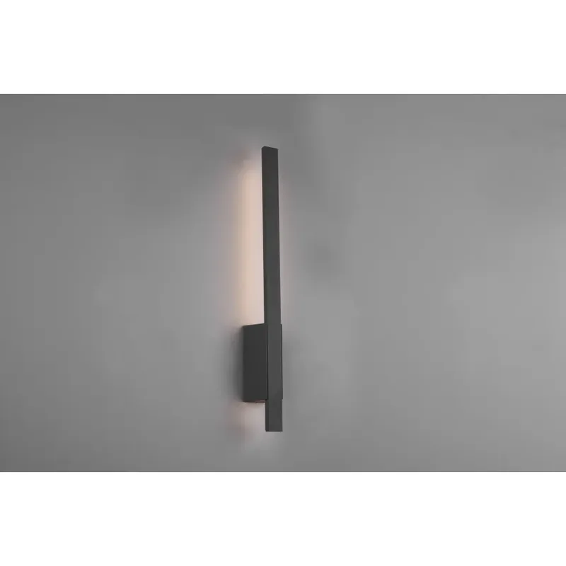 Flitsaanbieding Trio Tawa Buiten muurverlichting LED Antraciet, 1-licht