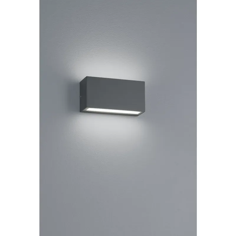 Hete Deal Trio TRENT Buiten muurverlichting LED Antraciet, 1-licht