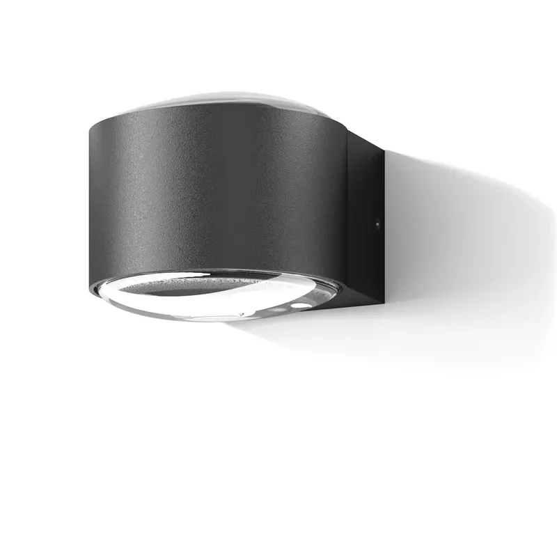 CMD AQUA RIO Buiten muurverlichting LED Antraciet, 2-lichts Ambachtelijk