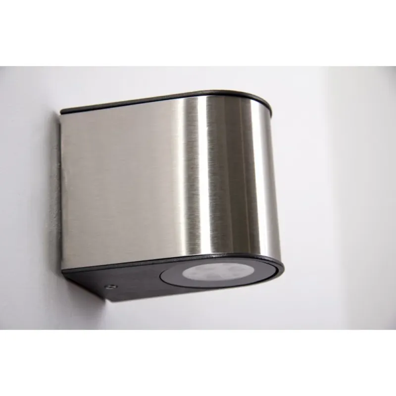 Gratis Verzending Lutec LED Buiten muurverlichting Staal geborsteld, 6-lichts