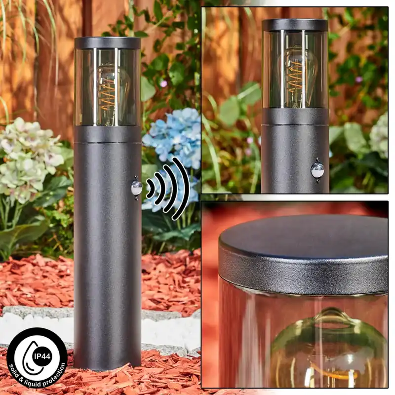 Tolsona Padverlichting Zwart, 1-licht, Bewegingsmelder Limited Edition
