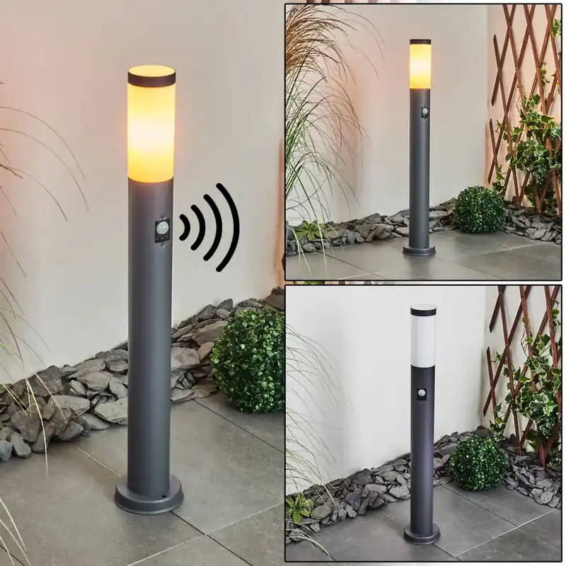 Voordeelprijs Gaborone Padverlichting Antraciet, 1-licht, Bewegingsmelder