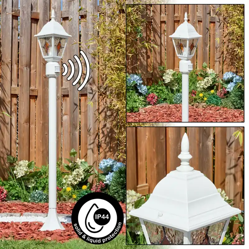 Weekendaanbieding Naofe Pad licht Wit, 1-licht, Bewegingsmelder