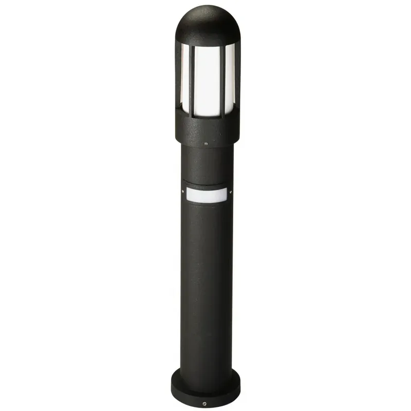 Albert 2002 Sokkellamp Zwart, 1-licht, Bewegingsmelder Nieuwe Collectie