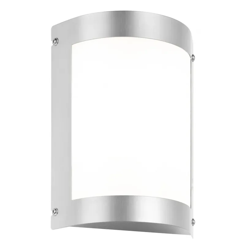 Laatste Versie LCD Buiten muurverlichting roestvrij staal, 1-licht, Bewegingsmelder