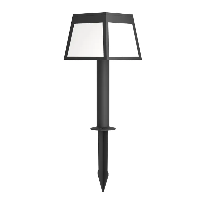 Bestel Nu Eglo verlichting ALTILIA Zonne-licht LED Zwart, 1-licht, Bewegingsmelder