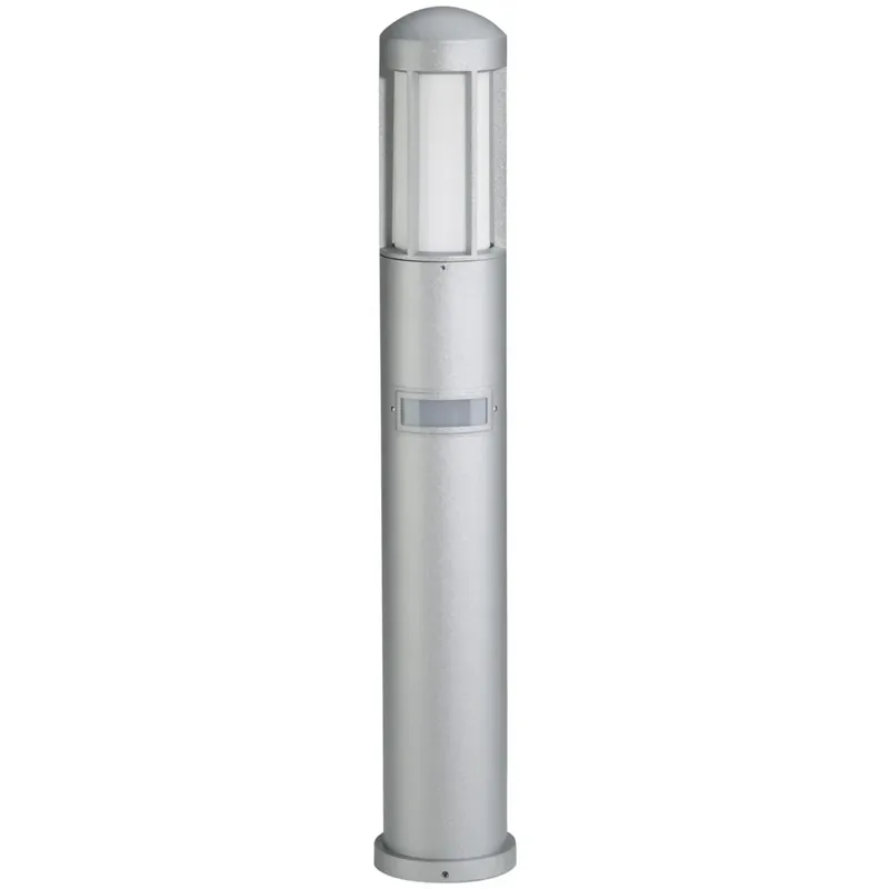 Albert 2009 Sokkellamp Zilver, 1-licht, Bewegingsmelder Speciale Aanbieding