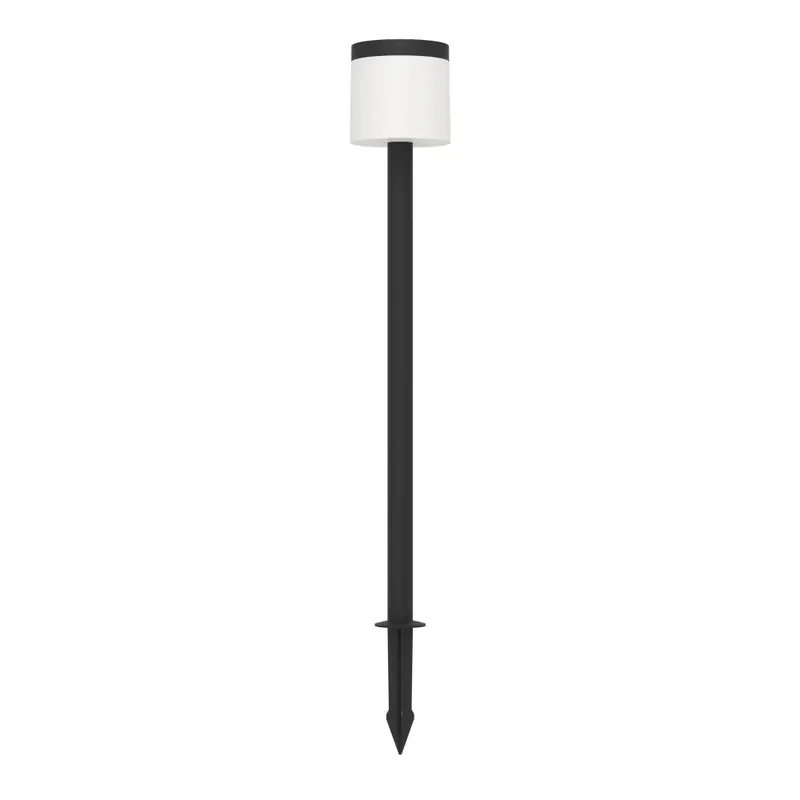 Gratis Verzending Eglo verlichting PANTETE Zonne-licht LED Zwart, 1-licht, Bewegingsmelder