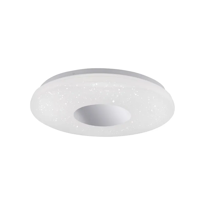 Leuchten Direkt LAVINIA Plafondlamp LED Chroom, 1-licht, Bewegingsmelder Luxe