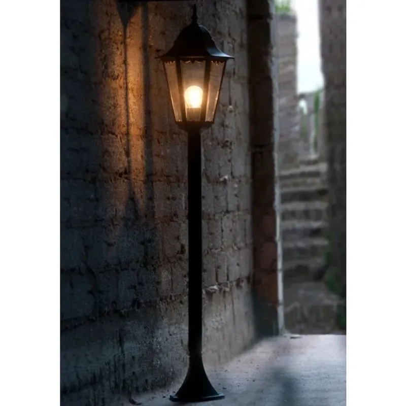 Weekendaanbieding LUTEC BRISTOL Padverlichting Zwart, 1-licht