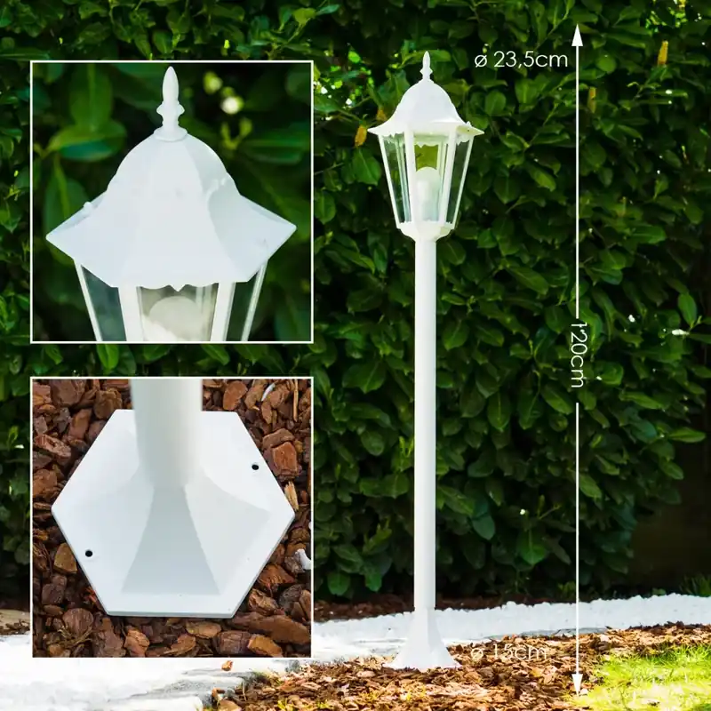 Hete Deal Hongkong Buiten staande lamp Wit, 1-licht