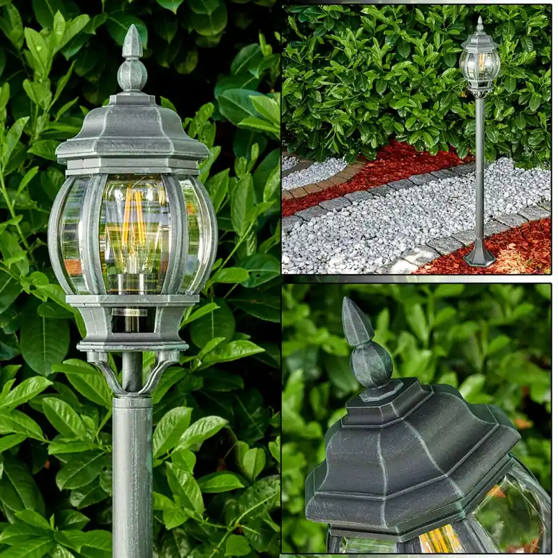 Actieprijs Lentua Buiten staande lamp Groen, Zwart, 1-licht