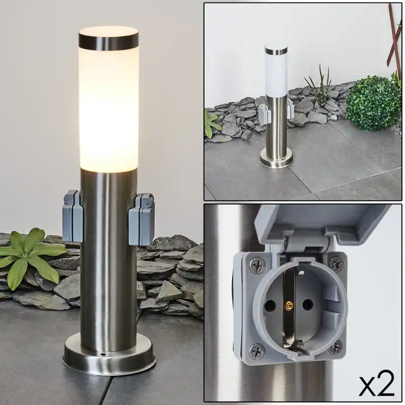 Sessa Padverlichting Nikkel mat, 1-licht Groothandel