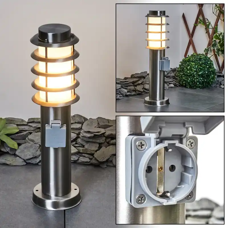 Tunes Padverlichting Nikkel mat, 1-licht Trendy