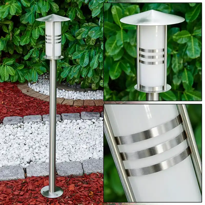 Betaalbaar Fukuoka Padverlichting Zilver, 1-licht