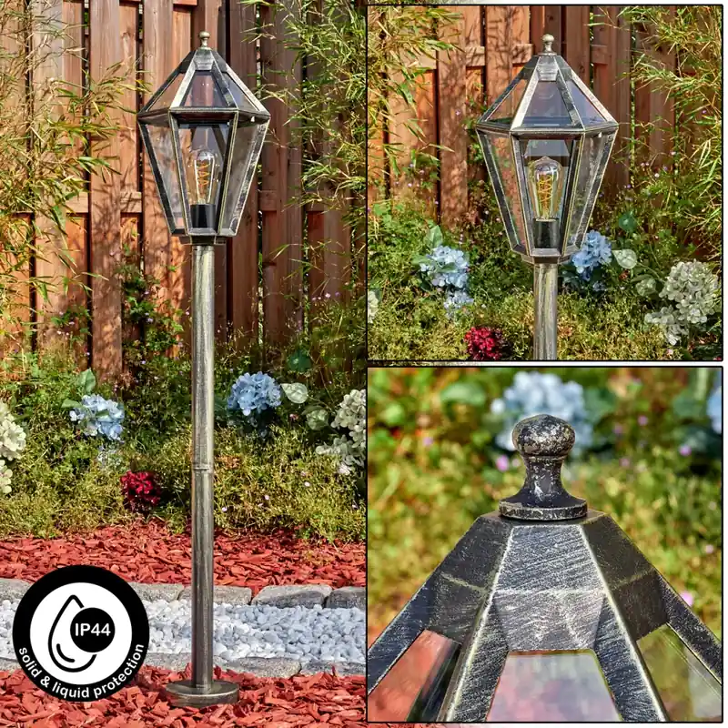 Rechtstreeks Van De Fabrikant Falfosa Buitenlicht, Pad licht Goud, Zwart, 1-licht