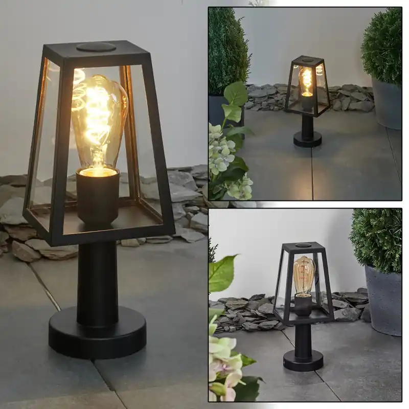 Juanico Padverlichting Duidelijk, Zwart, 1-licht Superprijs