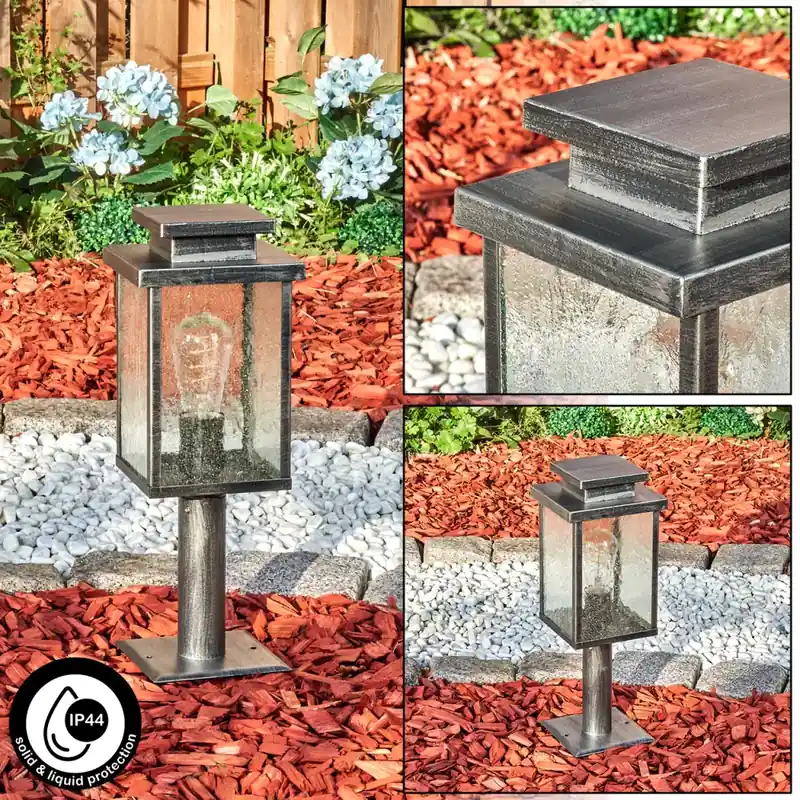 Koop Online Tieva Plint licht, Pad licht Zwart, Zilver, 1-licht