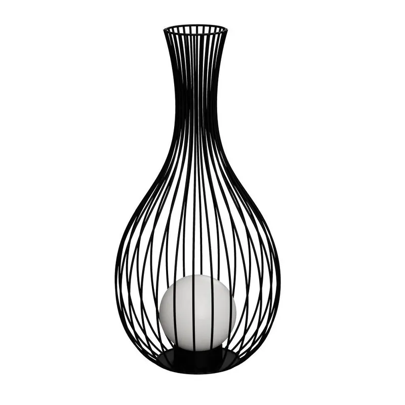 Flitsaanbieding Eglo FOSSOMBRONE Buiten staande lamp Zwart, 1-licht