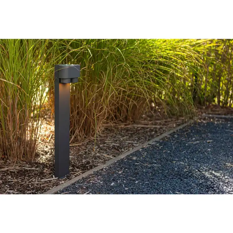 Nieuwe Collectie Lutec Cypres Padverlichting Antraciet, 2-lichts