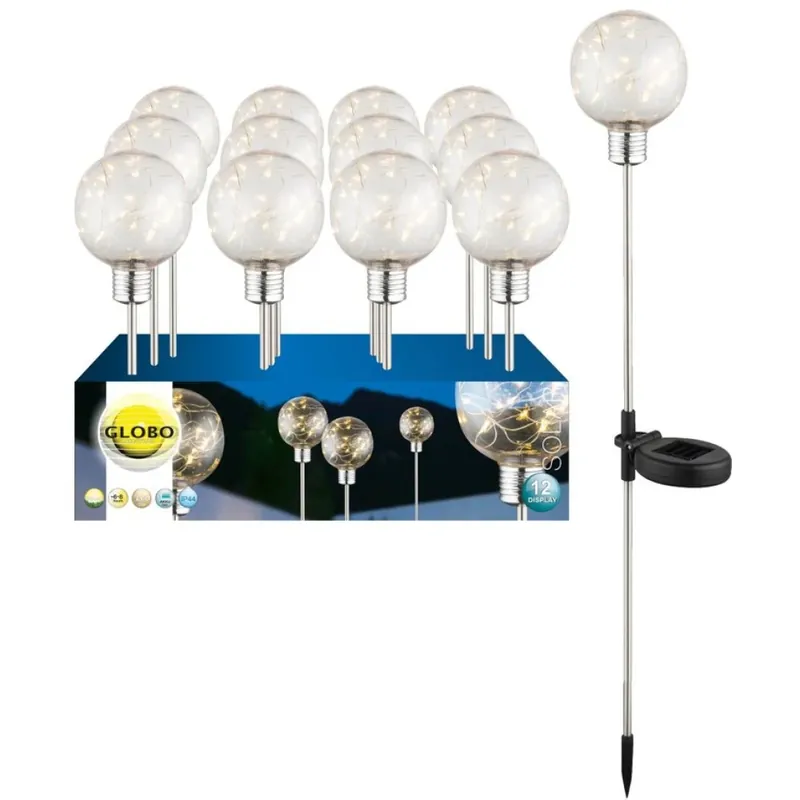 Globo MIMO Solarlamp LED Duidelijk, 20-lichts Bestseller