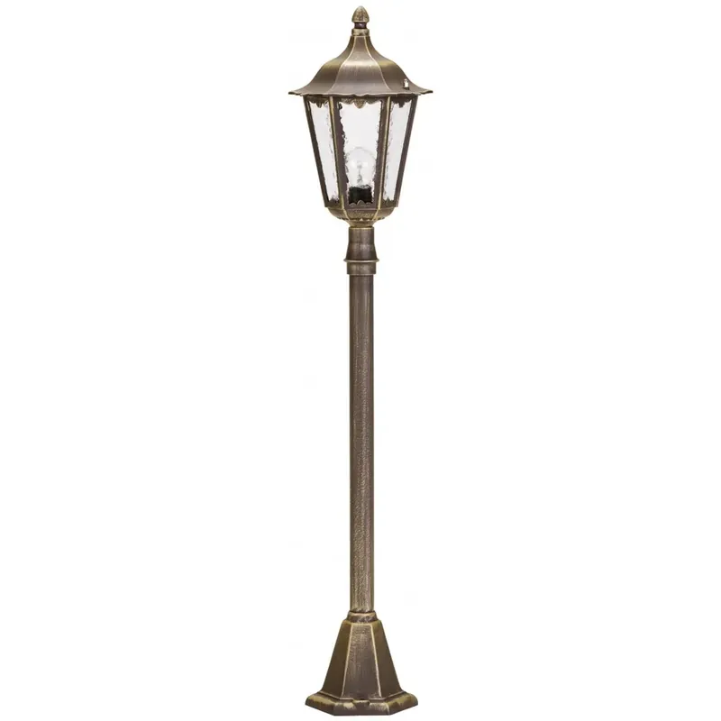 Albert 142 Buiten staande lamp Bruin, Messing, 1-licht Betrouwbaar