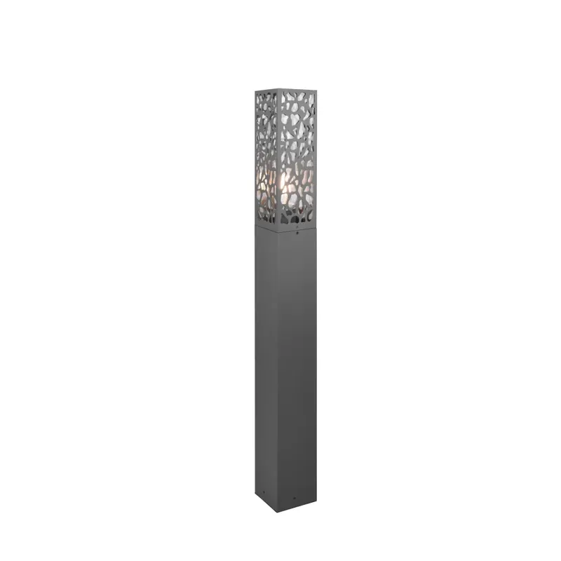 Trio Cooper Padverlichting Antraciet, 1-licht Luxe