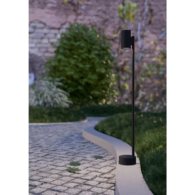 Korting Eglo verlichting IZZALINI Buiten staande lamp LED Zwart, 1-licht