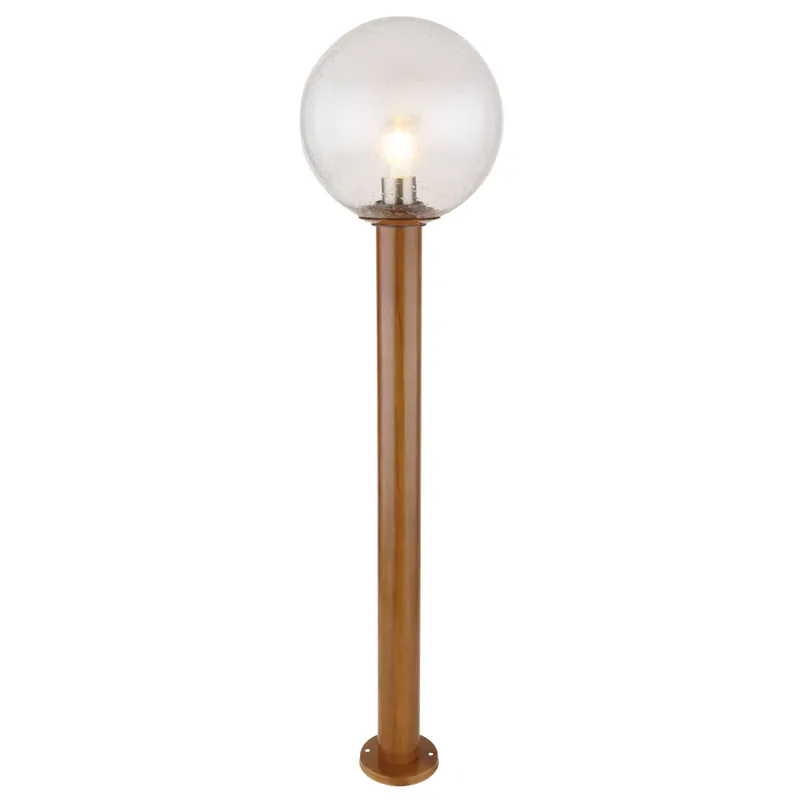 Authentiek Globo OSSY Padverlichting houtlook, 1-licht