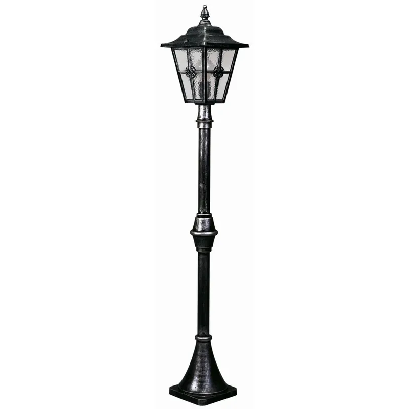 Albert 4136 Buiten staande lamp Zwart, Zilver, 1-licht Plaats Bestelling