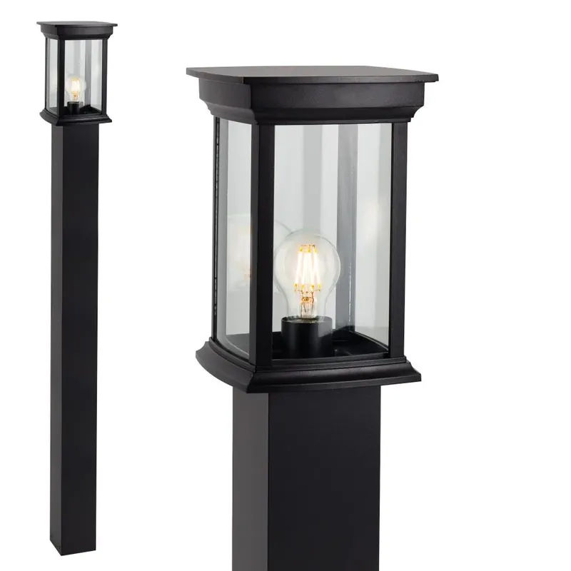 In De Mode KS Verlichting Carlton Padverlichting Zwart, 1-licht