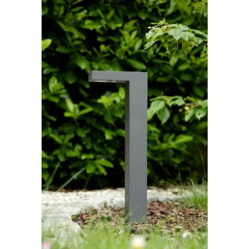 Lucide TEXAS Buiten sokkellamp LED Zwart, 1-licht Luxe