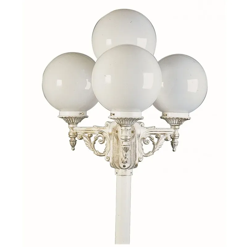 Uitverkoop Albert 2051 Padverlichting Goud, Wit, 4-lichts