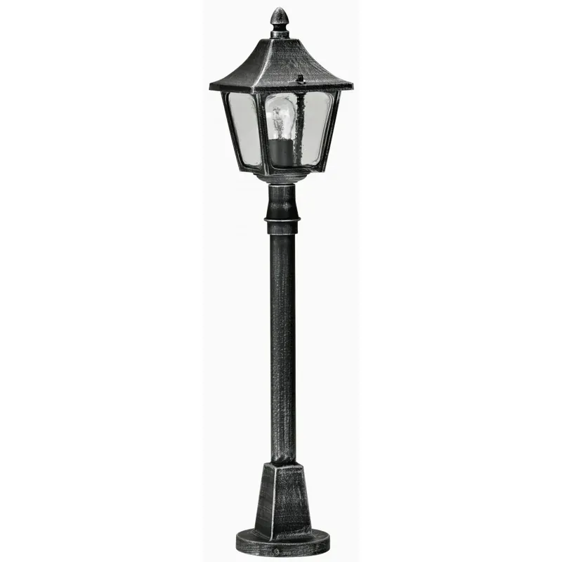 Lage Prijs Albert 4128 Buiten staande lamp Zwart, Zilver, 1-licht