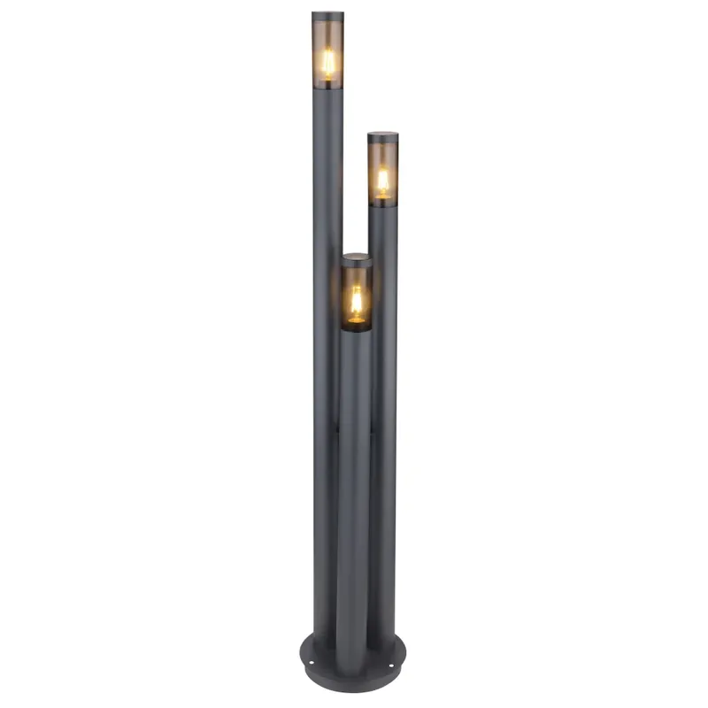 Premium Globo BOSTON Padverlichting Antraciet, 3-lichts