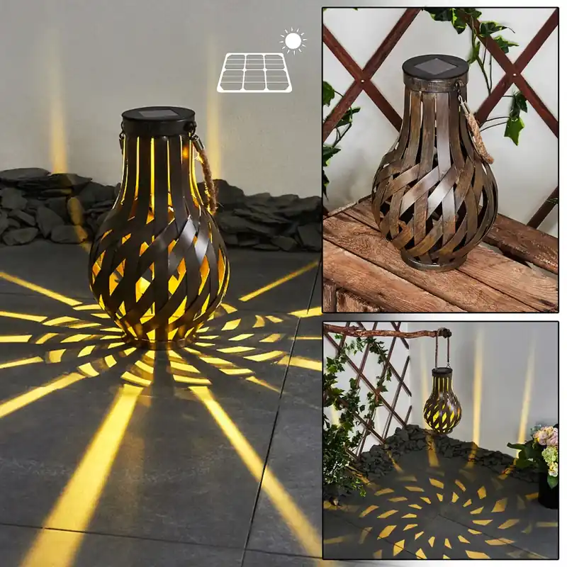 Soulé Solarlamp LED Bruin, 1-licht Seizoensaanbieding