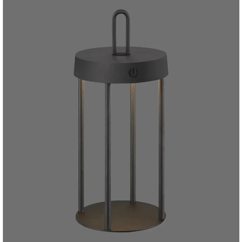 Beste Prijs Lichten Direct ANSELM Tafellamp LED Zwart, 1-licht