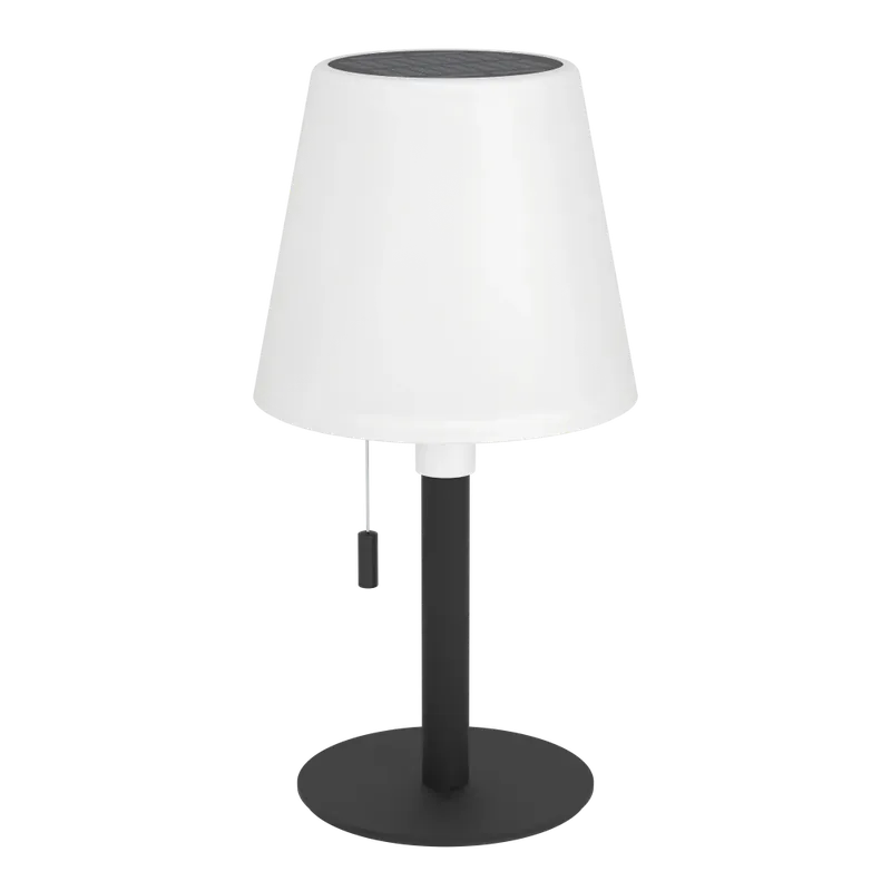 Luxe Eglo verlichting MONTAPALMA Tafellamp LED Zwart, Afstandsbediening, Kleurwisselaar