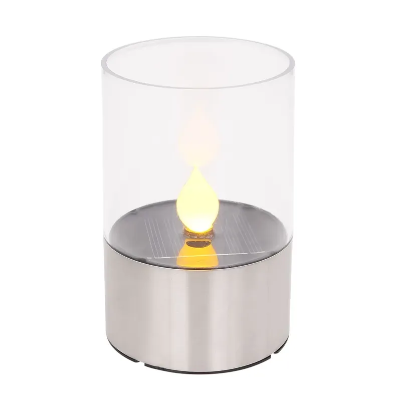 Globo Solarlamp LED Zilver, 1-licht Favoriet