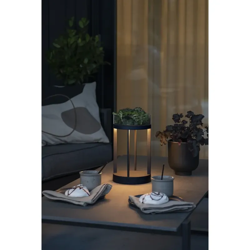 Weekendaanbieding Konstsmide Chieti Tafellamp voor buiten LED Zwart, 1-licht