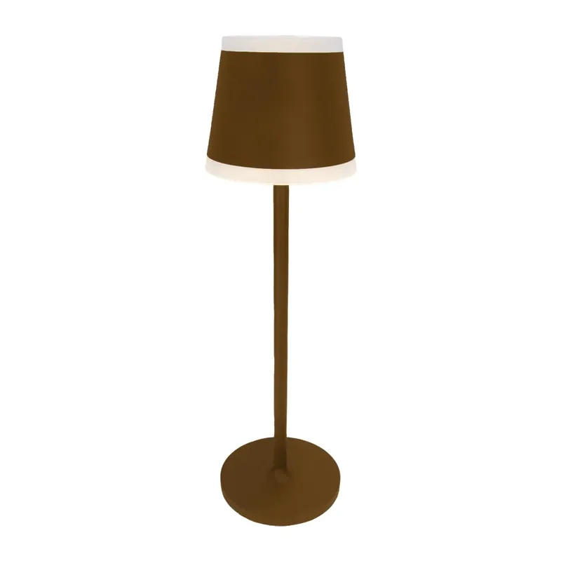 Globo RIDLEY Tafellamp LED Roest, 1-licht Garantie Inbegrepen