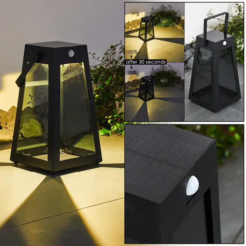 Arnhem Solarlamp LED Zwart, 1-licht Merkproduct
