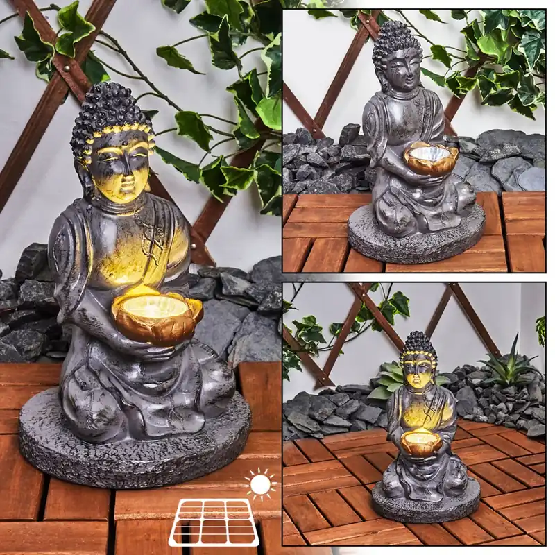 Uitverkoop Valfurva Solarlamp LED Grijs, Koperkleurig, 1-licht