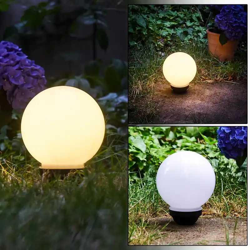 Finale Uitverkoop Campinas Kogellamp LED Zwart, Wit, 1-licht