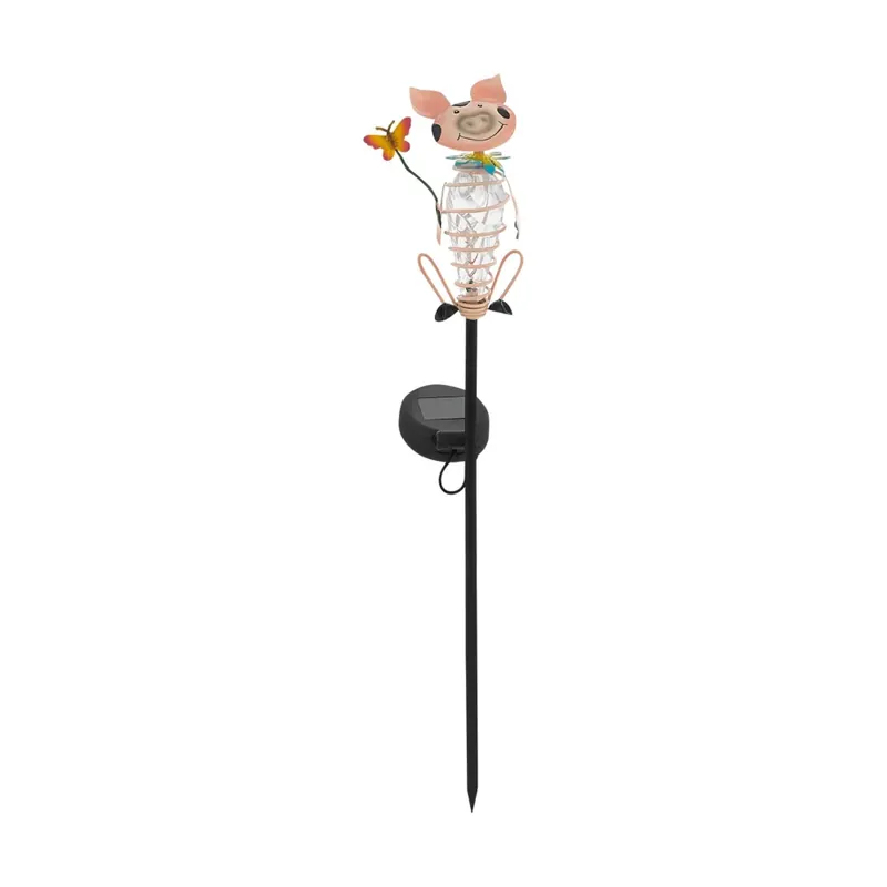 Betrouwbaar Eglo SCHWEINCHEN Solarlamp LED Zwart, 4-lichts