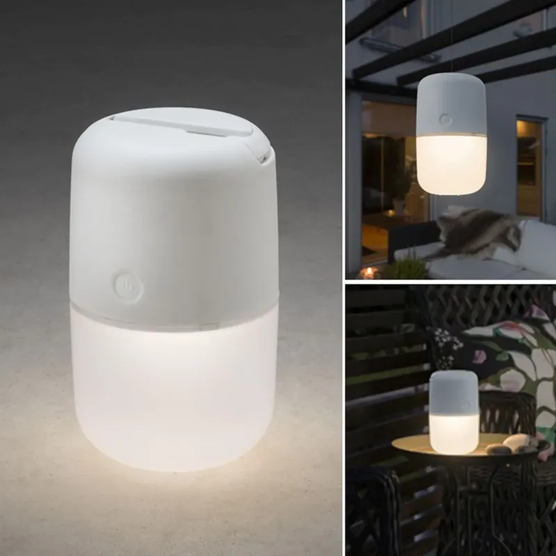 Superprijs Konstsmide Assisi Solarlamp LED Wit, 1-licht