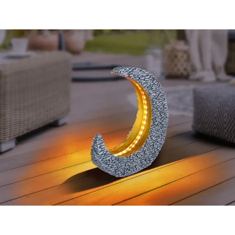 Koop Vandaag Globo Solarlamp LED Grijs, 25-lichts